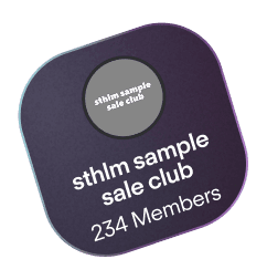 Stockholm Sample Sale Club