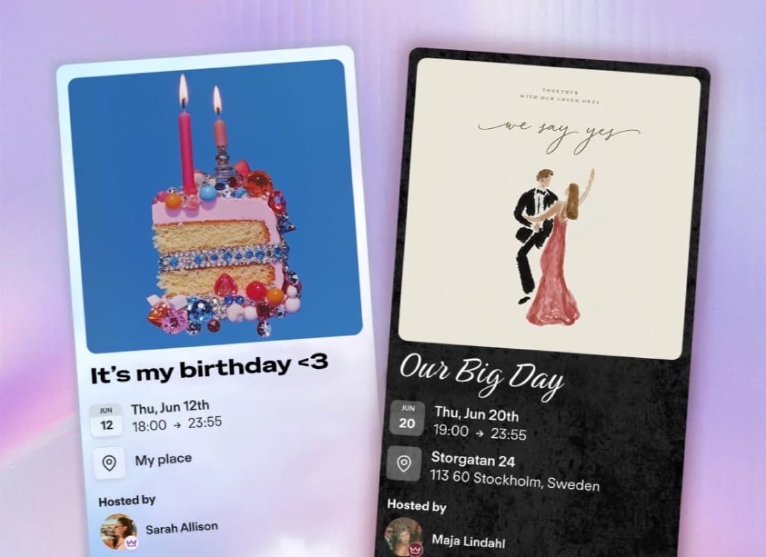 Hot invites for every occasion